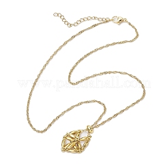 3 шт. 3 размера 304 нержавеющая сталь сингапурская цепочка макраме мешочек ожерелье изготовление&nbsp;NJEW-JN05070-02