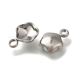 Оправы для подвесок из нержавеющей стали 304 в виде кабошонов&nbsp;STAS-I310-30P