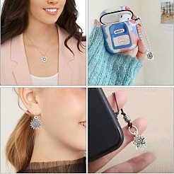 Подсолнечника подвески сплава тибетский стиль&nbsp;TIBEP-CJ0001-09-RS