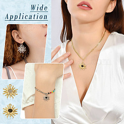 8шт. подвеска из двухцветного сплава&nbsp;FIND-TA0003-31