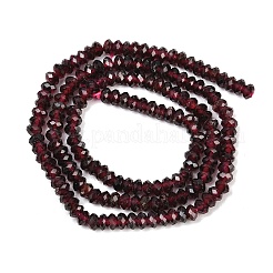 Гранат природный бисер нитей&nbsp;G-B175-A03-2x4mm