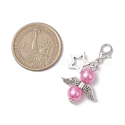 12 шт. 12 цвета ангел акриловый искусственный жемчуг подвеска украшение&nbsp;HJEW-JM02616