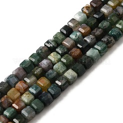 Природного индийского агата бисер нитей&nbsp;G-F797-A04-01