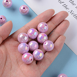 Непрозрачные акриловые бусины&nbsp;X-MACR-S370-D16mm-A03