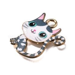 Подвески из эмали и сплава&nbsp;LS-ENAM-S025-02G-03