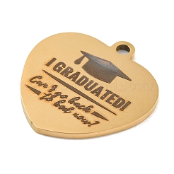 Подвески из нержавеющей стали 201 с вакуумным покрытием pvd&nbsp;STAS-L079-22G