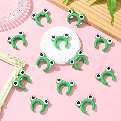 20 шт. силиконовые фокусные бусины в виде лягушачьих ушей&nbsp;SIL-CJ0002-83B