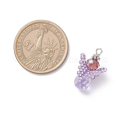 Стеклянные подвески&nbsp;PALLOY-MZ00954-06