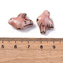 Фарфоровые бусины ручной работы&nbsp;PORC-I029-07-01