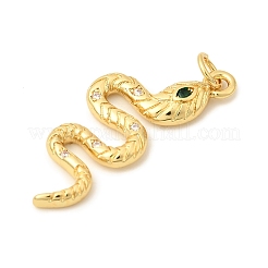 Латунные микро проложить кубического циркония подвески&nbsp;ZIRC-L098-012G