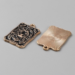 Цинка кулон сплава эмали&nbsp;ENAM-WH0061-48F