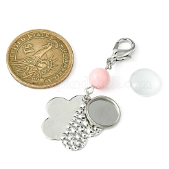 Подвесное украшение из нержавеющей стали 304&nbsp;HJEW-JM01550-01