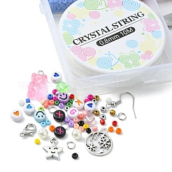 Набор для изготовления ожерелья и браслета из бисера своими руками&nbsp;DIY-YW0006-47