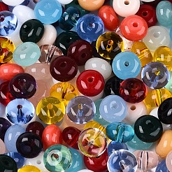 Непрозрачные цветные стеклянные бусины&nbsp;SEED-N007-39B-01