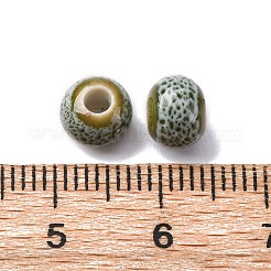 Фарфоровые бусины ручной работы&nbsp;PORC-D300-A28