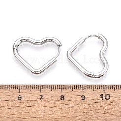 Серьги-кольца из нержавеющей стали 304&nbsp;STAS-T074-52P