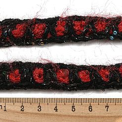 Двухцветная кружевная отделка из полиэстера&nbsp;OCOR-Q058-08