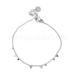 Браслеты-цепочки из нержавеющей стали 304 для женщин&nbsp;BJEW-A036-20P