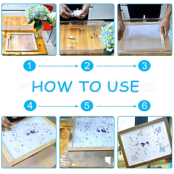 Изготовление деревянной бумаги&nbsp;DIY-WH0349-121A