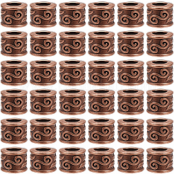 50 шт. европейские бусины в тибетском стиле&nbsp;FIND-SP0004-62