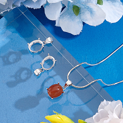 3 шт. подвеска-корзинка из стерлингового серебра с креплением в виде зубцов&nbsp;FIND-PH0028-44