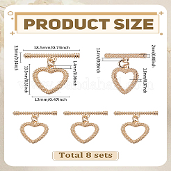 8 сумка стойка покрытие латунные застежки-тоглы&nbsp;KK-LP0004-49