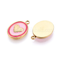 Подвески из нержавеющей стали 304 с эмалью&nbsp;STAS-T068-22