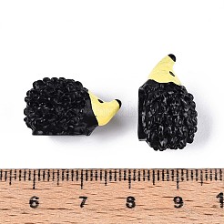 Украшение дисплея ёжика из смолы&nbsp;RESI-WH0029-10