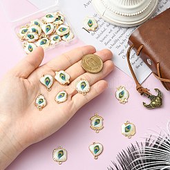 24 шт. 8 стиля подвески-соединители из сплава и смолы&nbsp;RESI-CJ0004-97