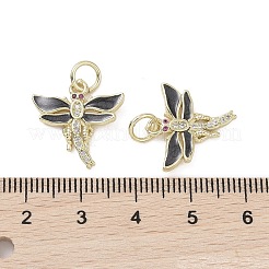 Латунные микро проложить кубического циркония подвески&nbsp;KK-L209-075G-01