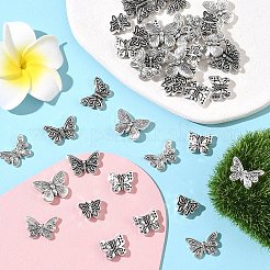 50шт 5 стиля бусины из сплава в тибетском стиле&nbsp;FIND-YW0010-48