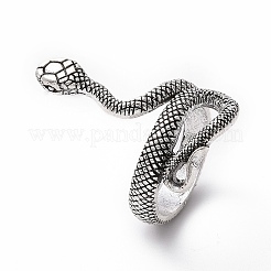 Широкие кольца со змеей для мужчин&nbsp;LS-RJEW-F126-09AS