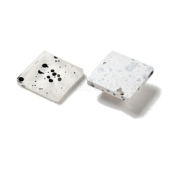 Кабошоны из смолы с точечным узором&nbsp;LS-MRMJ-G015-01