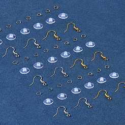 60 шт латунные серьги крючки&nbsp;DIY-FS0007-61