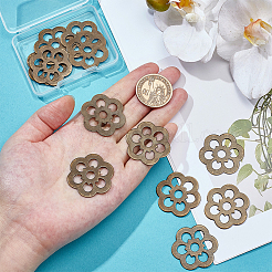 16 шт. латунные плоские шайбы&nbsp;FIND-PH0026-78P