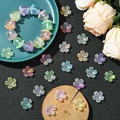 Непрозрачные пластиковые колпачки для бусин&nbsp;KY-CJC0012-03