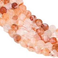 Натуральный гематоидный кварц / нитки из железистого кварца&nbsp;G-P611-C32-01