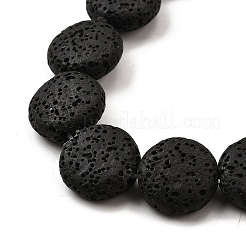 Бусы из натуральной лавы&nbsp;G-I034-A01-01A