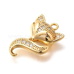 Латунные микро проложить кубического циркония подвески&nbsp;KK-K294-22G