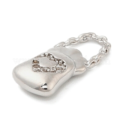 Латунные микро проложить кубического циркония подвески&nbsp;KK-I380-18P