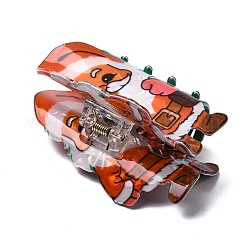 Рождественские заколки-коготки из ПВХ для женщин и девочек&nbsp;LS-PHAR-Z007-01A