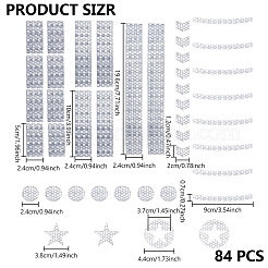 Водостойкие пластиковые светоотражающие наклейки для домашних животных&nbsp;DIY-WH0580-67A