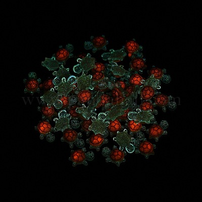 Светящиеся кабошонов смолы&nbsp;RESI-U003-03E-1