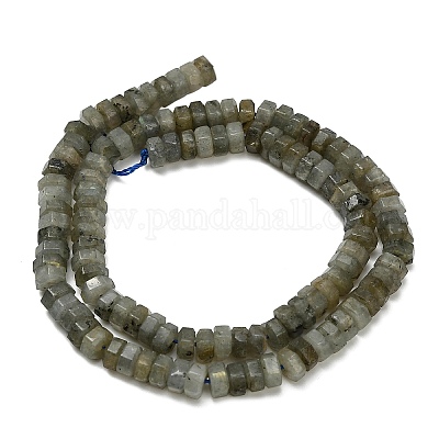 Природные лабрадорита бисер нитей&nbsp;G-G317-A10-3x6mm-1