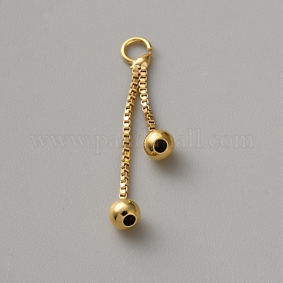 Латунные подвески KK-WH0095-28G-1