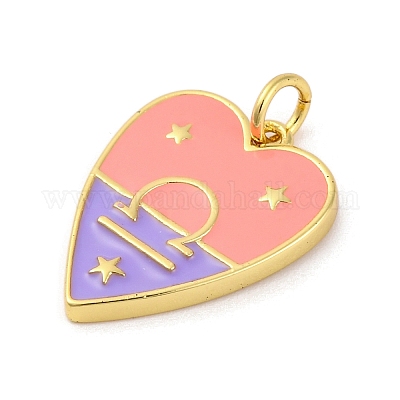 Латунь эмаль подвески KK-Z077-01G-03-1