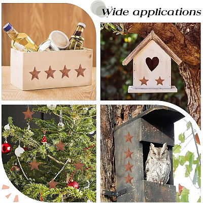 Подвески из ржавого железа&nbsp;IFIN-GF0001-61B-1