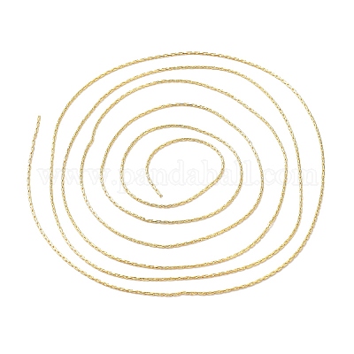 Цепи из желтого золота с бостонскими звеньями&nbsp;CHC-M023-23G-1