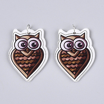 Печатные акриловые подвески&nbsp;OACR-N144-01-1