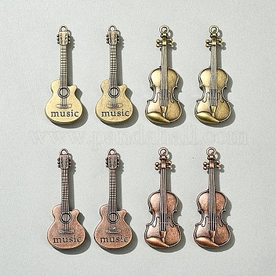 8шт 4 стиля подвески из сплава в тибетском стиле FIND-FS0002-60-1